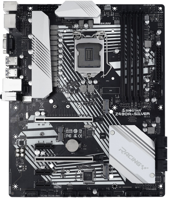 Biostar Racing Z490A-SILVER Ver. 5.0