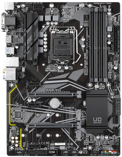 Gigabyte B460 HD3