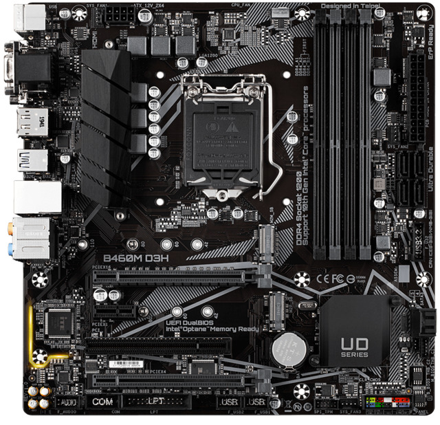 Gigabyte B460M D3H