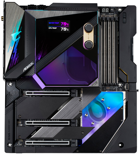 Gigabyte Z590 AORUS XTREME WATERFORCE (Rev 1.0)