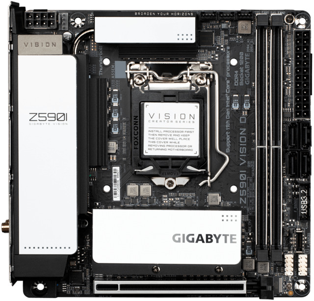 Gigabyte Z590-I VISION D (Rev 1.0)