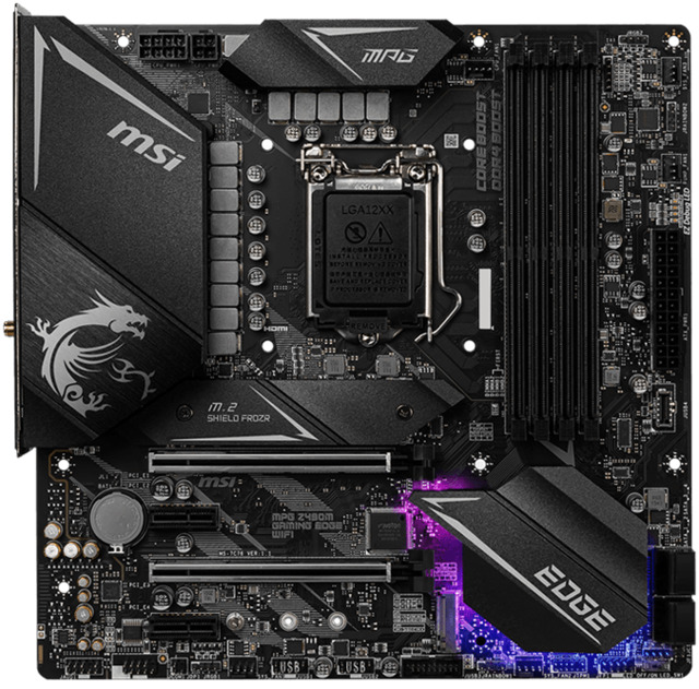 MSI MPG Z490M GAMING EDGE WIFI