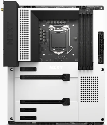 NZXT N7 Z490 MATTE (Branco) (Parceria c/ ASRock)