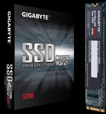 Gigabyte M.2 PCIe SSD